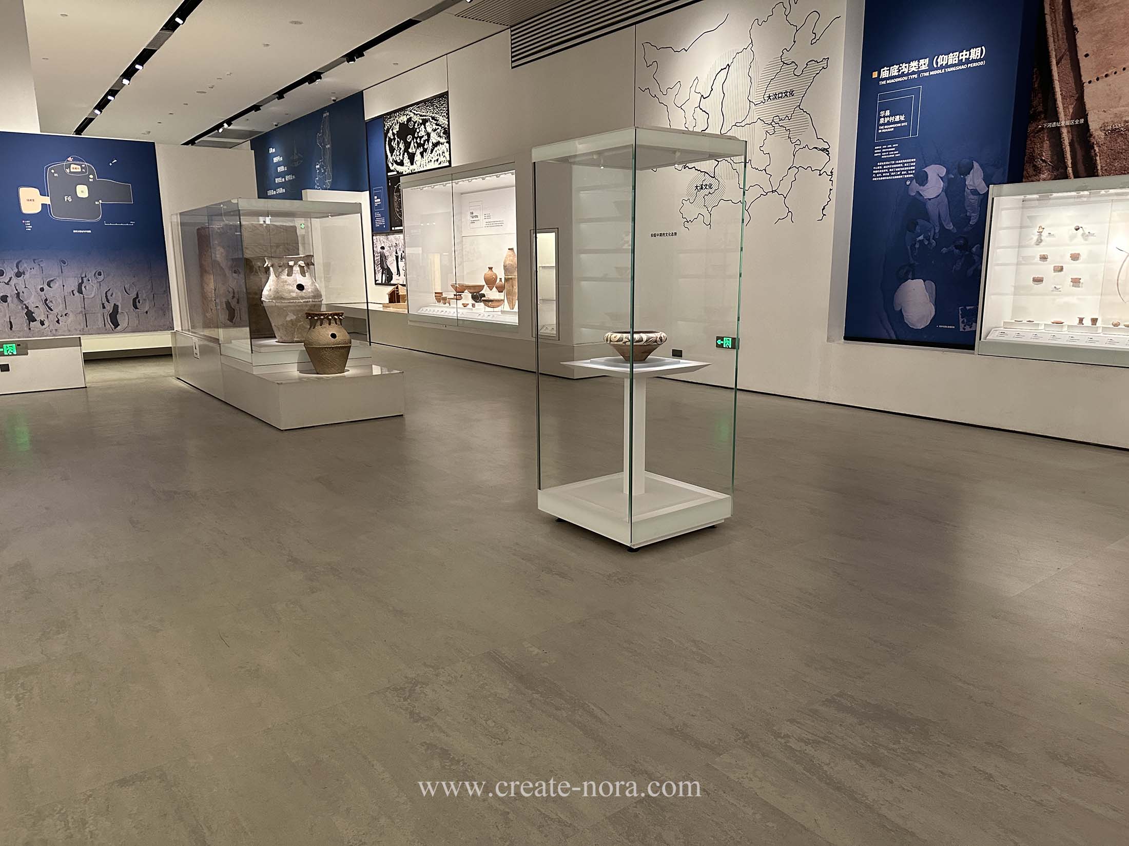 the photo of nora rubber flooring in shanxi archaeology Museum 4